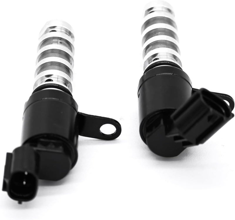 Dcmr 2 PCS Intake & Exhaust Engine Variable Valve Timing (VVT) Solenoid Compatible with Hyundai Santa Fe 2012 Sonata 12-15 Includes Oil Control Valve L4 2.0L 2.4L Replaces 2210025012 221002G000 - Image 2